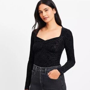 Loft Velvet Top